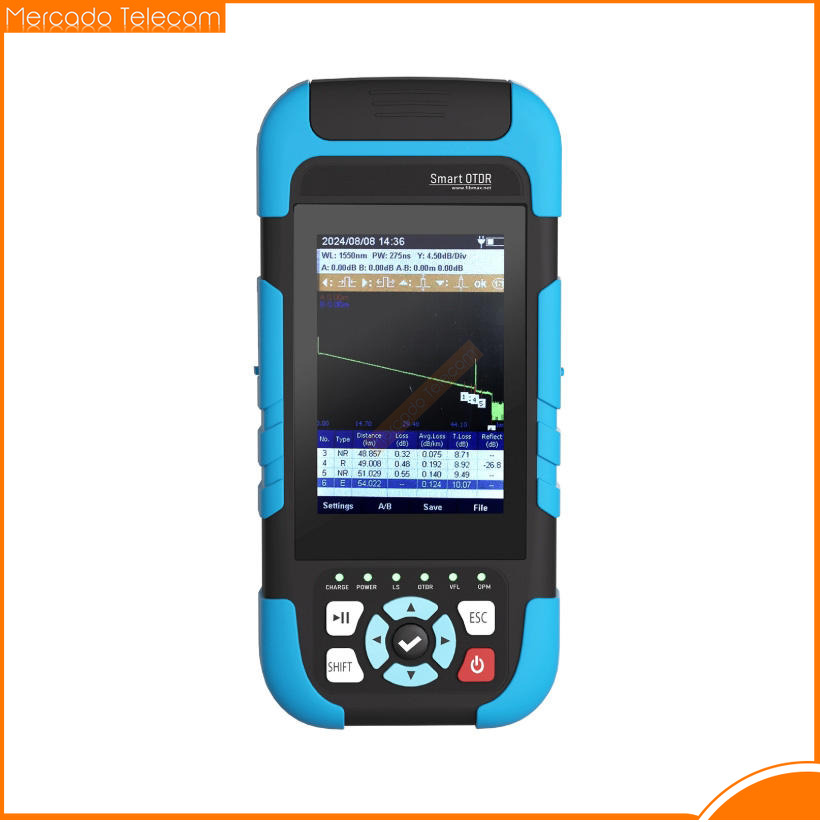 Optical Time Domain Reflectometer Otdr 1310 1550Nm - جهاز اختبار الألياف البصرية OTDR المصغر،
