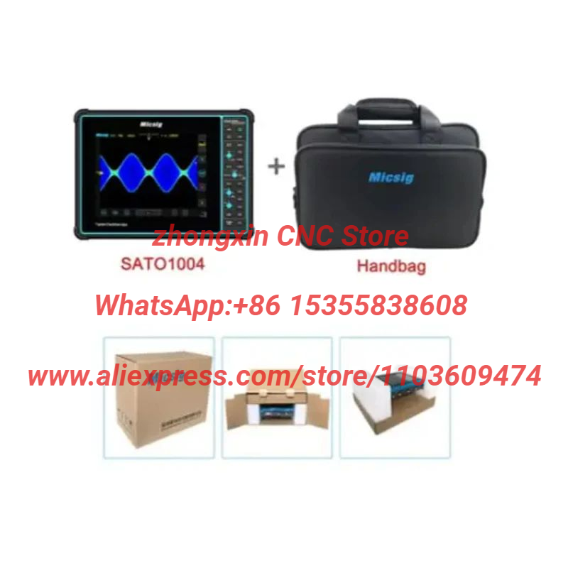 جهاز راسم ذبذبات محمول للسيارا - مراجعة Handheld Tablet Oscilloscope Touchscreen 100Mhz وسعره