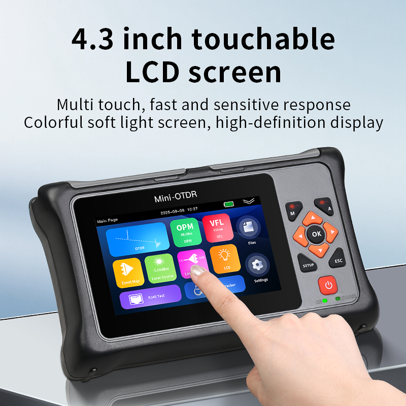 جهاز COMPTYCO KP800 OTDR لقياس - مراجعة Optical Time Domain Reflectometer Otdr 1310 1550Nm وسعره