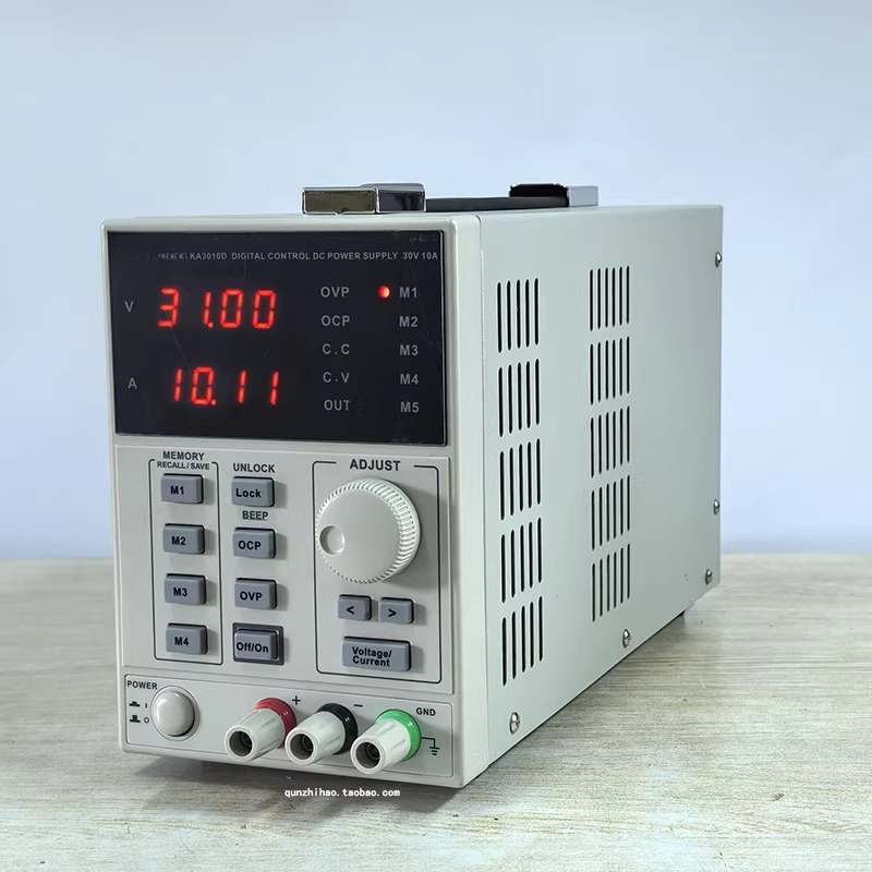 مصدر طاقة خطي قابل للبرمجة وقا - مراجعة Programmable Linear Dc Power Supply 30V 10A وسعره