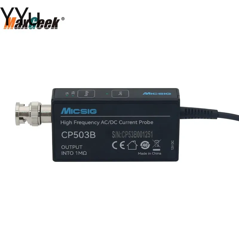 مقياس تيار مخصص لـ Micsig CP50 - مراجعة Current Probe Ac Dc 50Mhz Oscilloscope وسعره