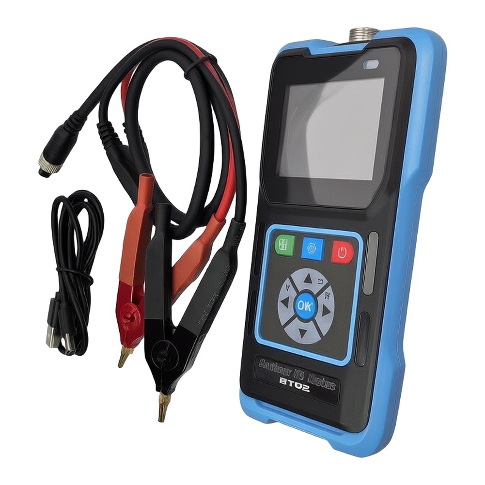 جهاز BT02 لقياس المقاومة الداخ - مراجعة Battery Internal Resistance Tester Four Wire وسعره