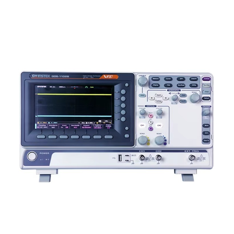 جهاز راسم الذبذبات الرقمي GWIn - مراجعة Digital Storage Oscilloscope 4 Channel 100Mhz وسعره
