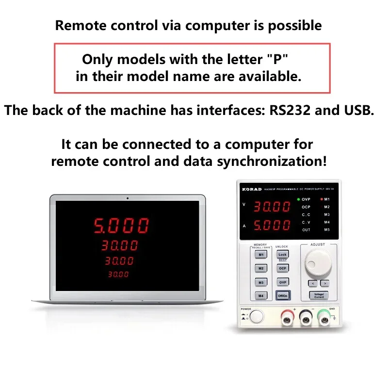 مزود طاقة تيار مستمر خطي منظم  - مراجعة Programmable Linear Dc Power Supply 30V 10A وسعره