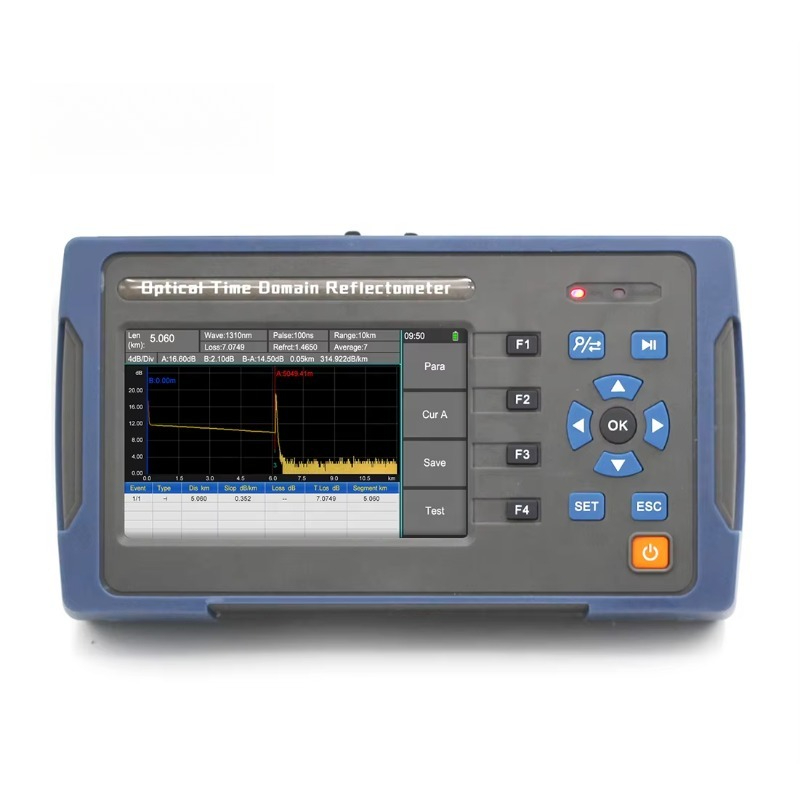 جهاز اختبار الألياف الضوئية ال - مراجعة Optical Time Domain Reflectometer Otdr 1310 1550Nm وسعره